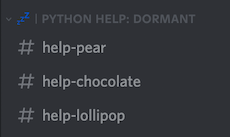 Dormant help channels